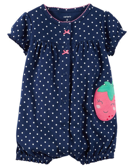 Carter's Snap-Up Cotton Romper