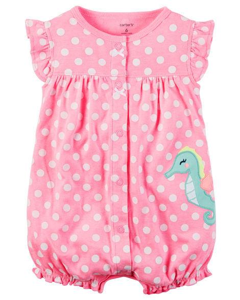 Carter's Snap-Up Neon Romper