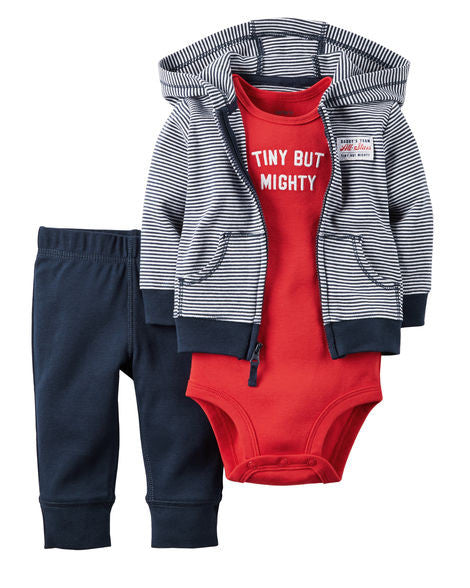 Carter's 3-Piece Babysoft Cardigan Set