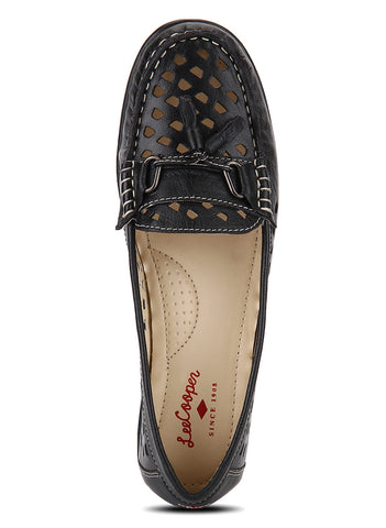 BLACK MOCCASINS