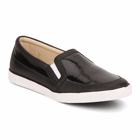 BLACK LIFESTYLE SHOES