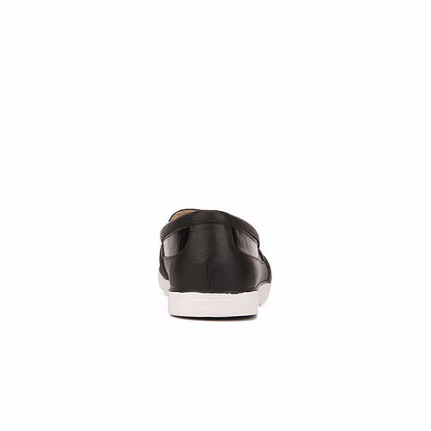 BLACK LIFESTYLE SHOES